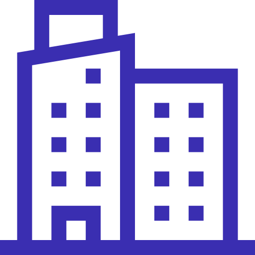 Commercial building icon