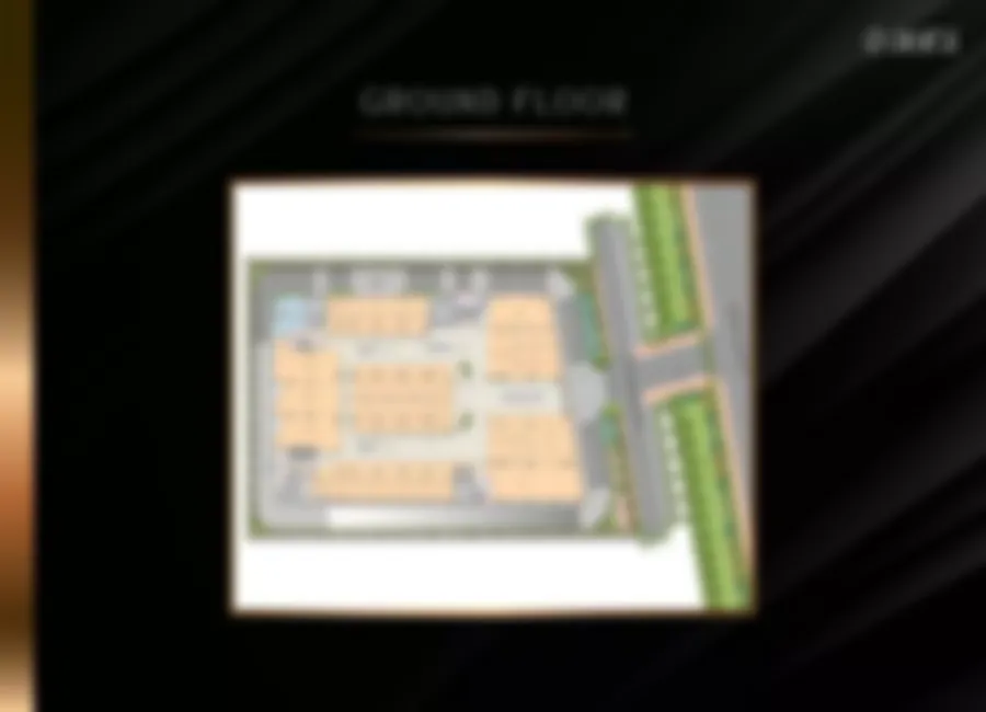 Aura Vantage Ground Floor Plan - Retail Fashion